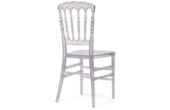  Cтул Chiavari, пластиковый 1, clear white