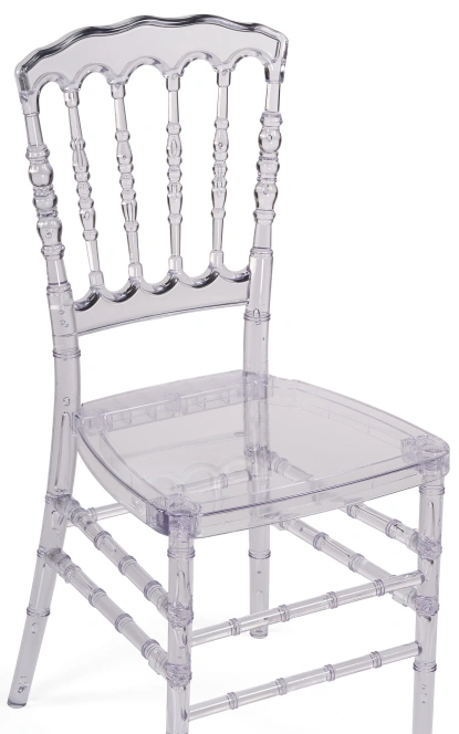  Cтул Chiavari, пластиковый 1, clear white