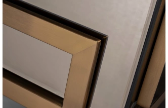 Туалетный столик KFG210, бронза / золото