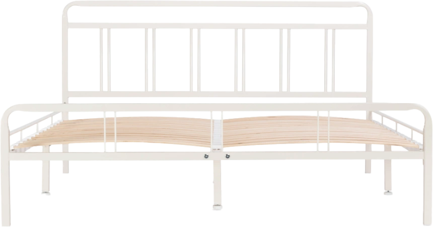 Кровать Рейк, 160x200, белая