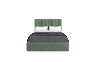 Кровать Лира 160x200 Catania izumrud