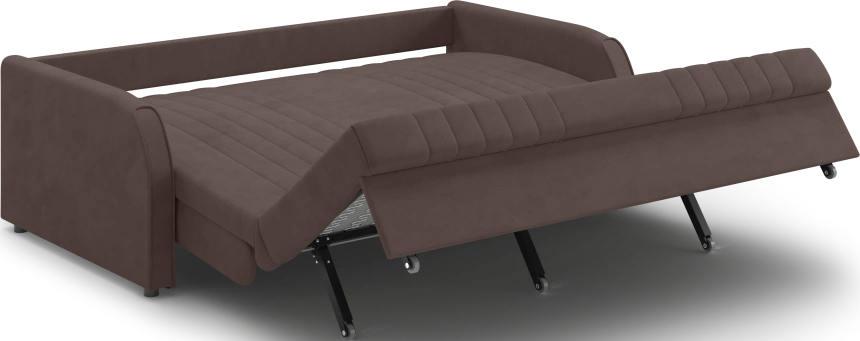 Диван прямой Турин 180, модель 053, Velutto 23 (коричневый)