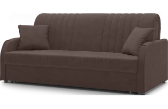 Диван прямой Турин 180, модель 053, Velutto 23 (коричневый)