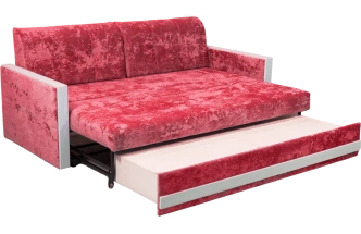 Диван прямой Адель 2, Краш 25, декор Рамух белый