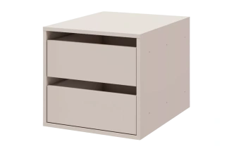 Тумба для шкафа Лаура, однодверная Кашемир серый