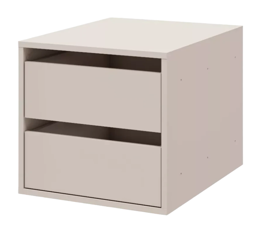 Тумба для шкафа Лаура, однодверная Кашемир серый