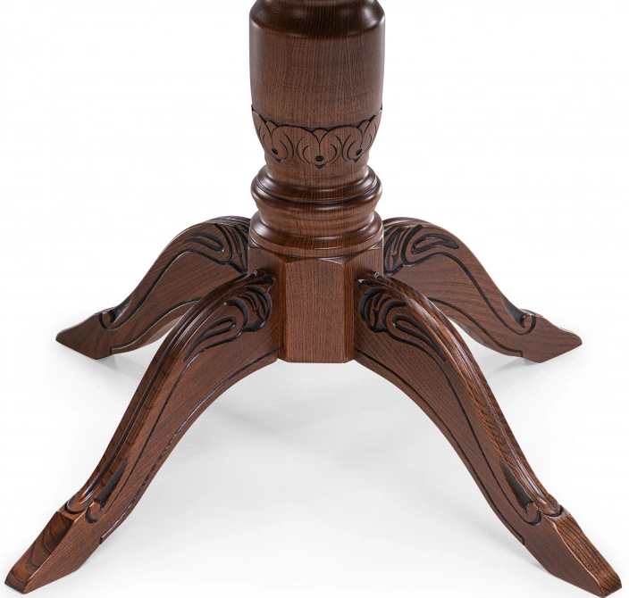 Кухонный раздвижной стол Аллофан, миланский орех