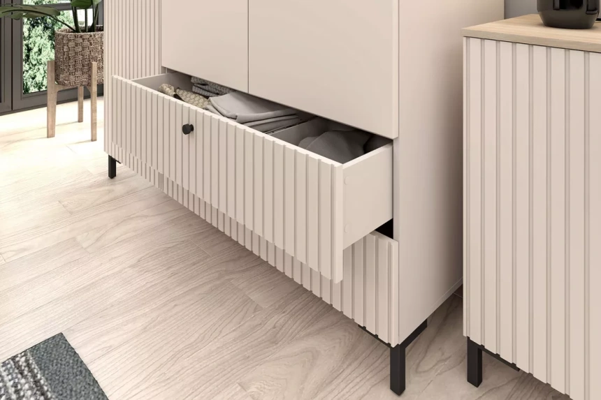 Спальный гарнитур Тоскана Кашемир серый