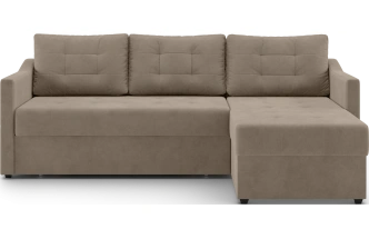 Диван угловой Бонд, модель 123, Ultra Beige (бежевый)