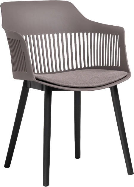 Стул Crocs, пластиковый, dark gray / black