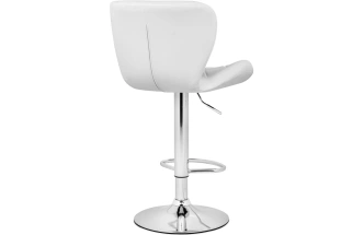 Барный стул Porch, белый / хром