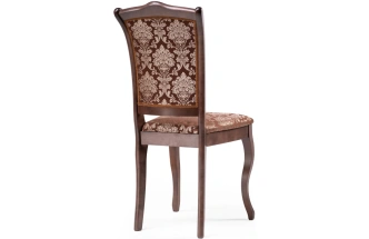 Стул Луиджи, деревянный, шоколад / орех