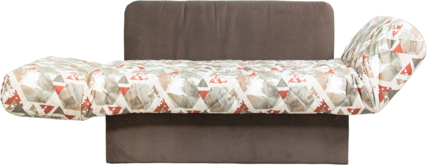 Кушетка Джимми, Futura mango, Newtone dark brown