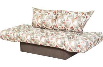 Кушетка Джимми, Futura mango, Newtone dark brown