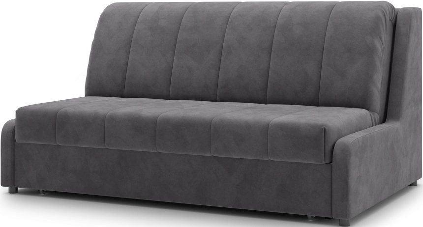 Диван прямой Ричмонд 160, модель 069, без подлокотников, серый (Ultra Grey)