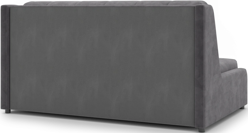 Диван прямой Ричмонд 160, модель 069, без подлокотников, серый (Ultra Grey)