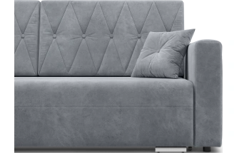 ​​​Диван прямой Милфорд, модель 011, Dakota Grey (серый)