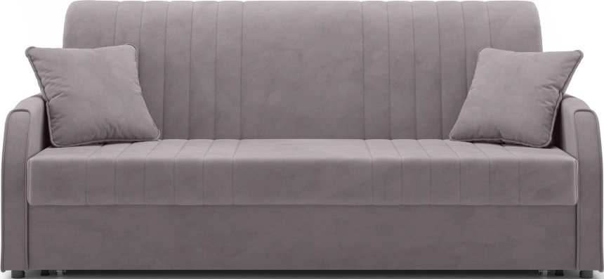 Диван прямой Турин 180, модель 053, Velutto 08 (серый)