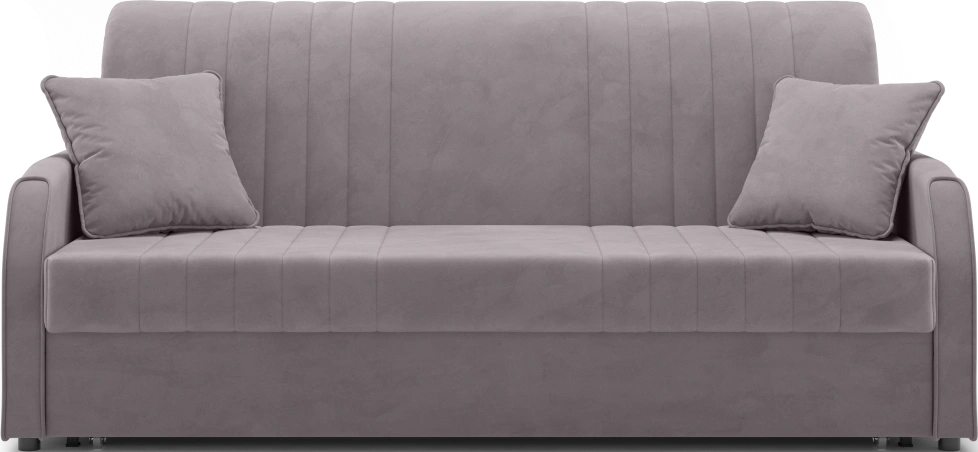 Диван прямой Турин 180, модель 053, Velutto 08 (серый)