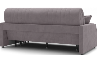 Диван прямой Турин 180, модель 053, Velutto 08 (серый)