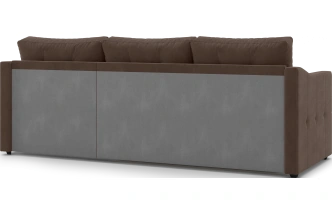 Диван угловой Бонд, модель 123, Ultra Chocolate (коричневый)