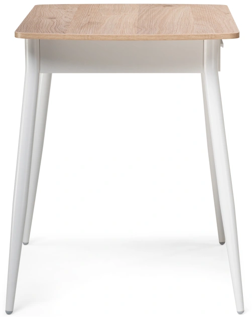 Кухонный стол Ревари, эврика / белый