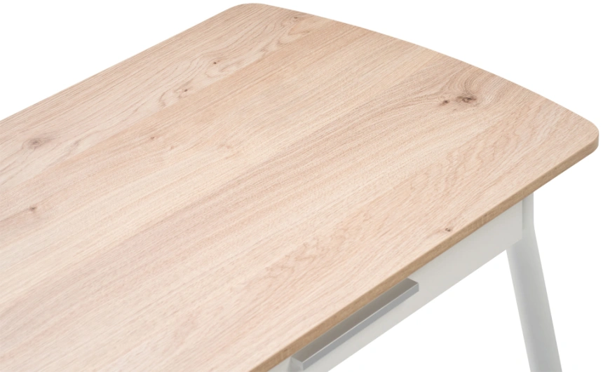 Кухонный стол Ревари, эврика / белый