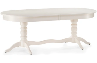 Обеденный раздвижной стол Дейвер, 200(260)х100х76, молочный