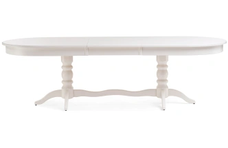 Обеденный раздвижной стол Дейвер, 200(260)х100х76, молочный