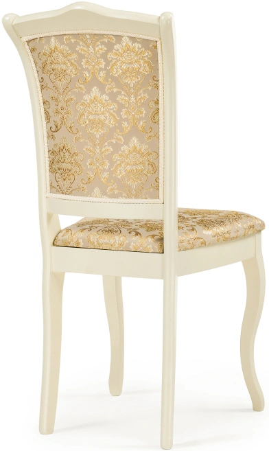 Стул Луиджи, деревянный, бежевый / слоновая кость