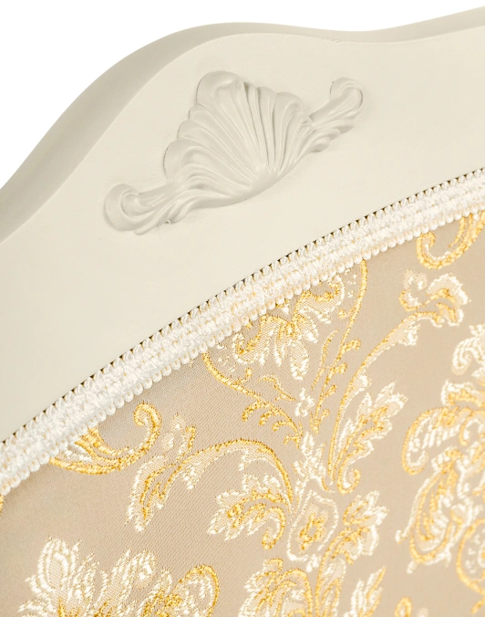 Стул Луиджи, деревянный, бежевый / слоновая кость