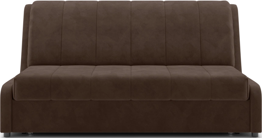 Диван прямой Ричмонд 160, модель 069, без подлокотников, Шоколадный (Ultra Chocolate)
