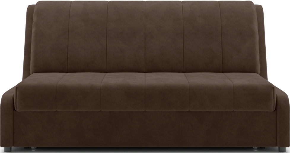 Диван прямой Ричмонд 160, модель 069, без подлокотников, Шоколадный (Ultra Chocolate)
