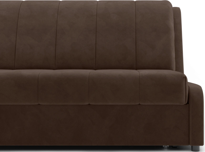 Диван прямой Ричмонд 160, модель 069, без подлокотников, Шоколадный (Ultra Chocolate)