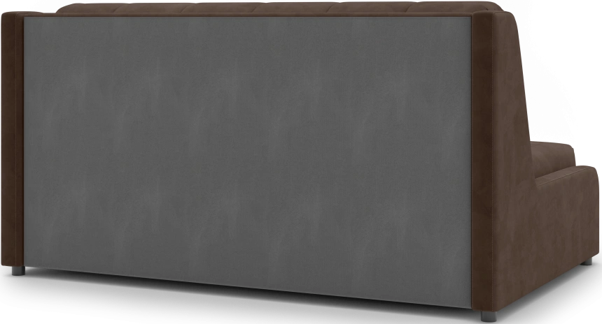 Диван прямой Ричмонд 160, модель 069, без подлокотников, Шоколадный (Ultra Chocolate)