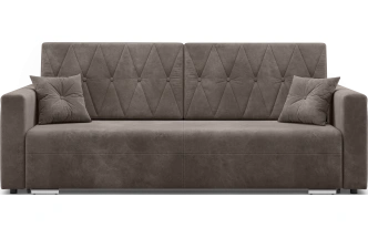 ​Диван прямой Милфорд, модель 011, Dakota Chocolate (шоколадный)