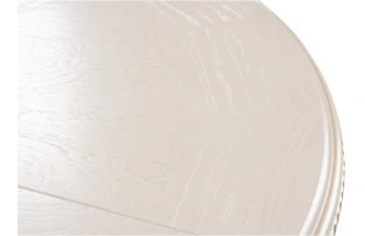 Кухонный раздвижной стол Нозеан, бежевый / золото