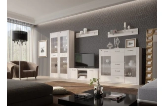 Модульная гостиная Элана 3, бодега белая