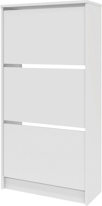 Модульная прихожая Лофт 117.13, с большой вешалкой, белый 