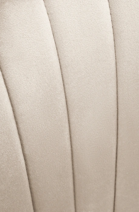 Стул Инклес, мягкий, дымчатый / черный глянец