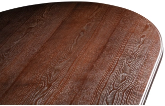 Обеденный раздвижной стол Дейвер, 200(260)х100х76, орех темный