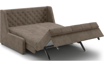 Диван прямой Ричмонд 140, модель 069, без подлокотников, Бежевый (Ultra Beige)