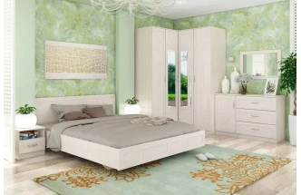 Шкаф однодверный Лозанна, Дуб белый