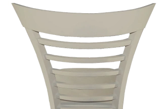 Стул Бурбон, деревянный, жесткий, слоновая кость