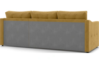 Диван угловой Бонд, модель 123, Ultra Mustard (горчичный)