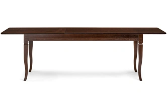 Обеденный раздвижной стол Балмет, 200(259)х100х77, орех темный