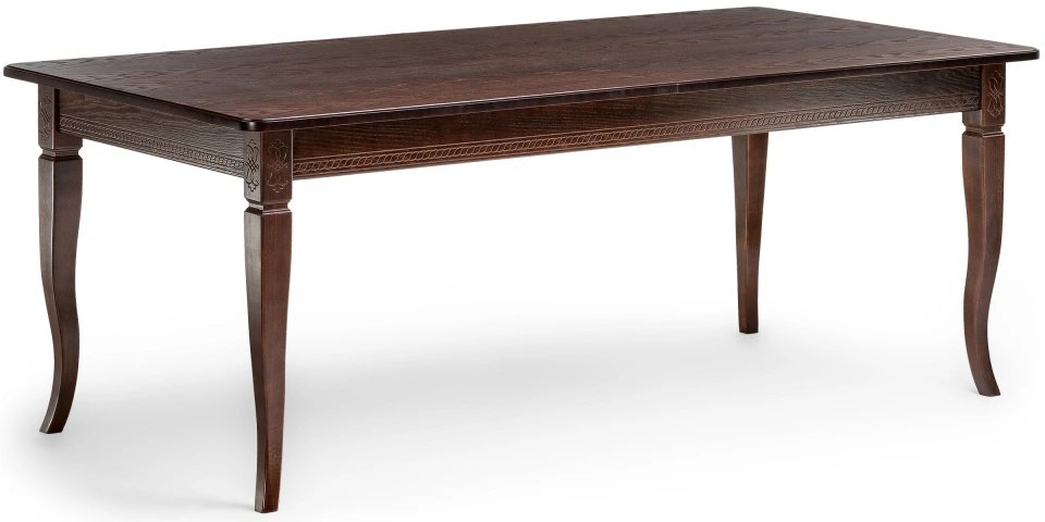 Обеденный раздвижной стол  Балмет, 200(259)х100х77, орех темный