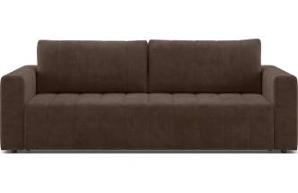 ​Диван прямой Мейлон, модель 047, Ultra Chocolate (коричневый)