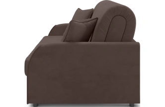 Диван прямой Турин 160, модель 053, Velutto 23 (коричневый)