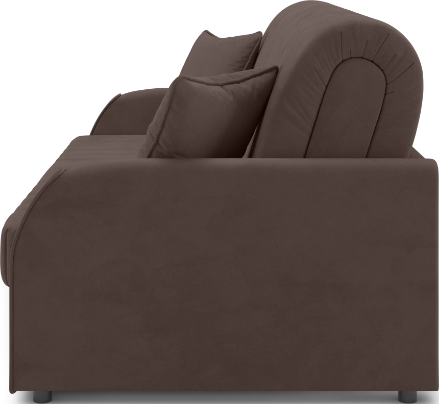 Диван прямой Турин 160, модель 053, Velutto 23 (коричневый)